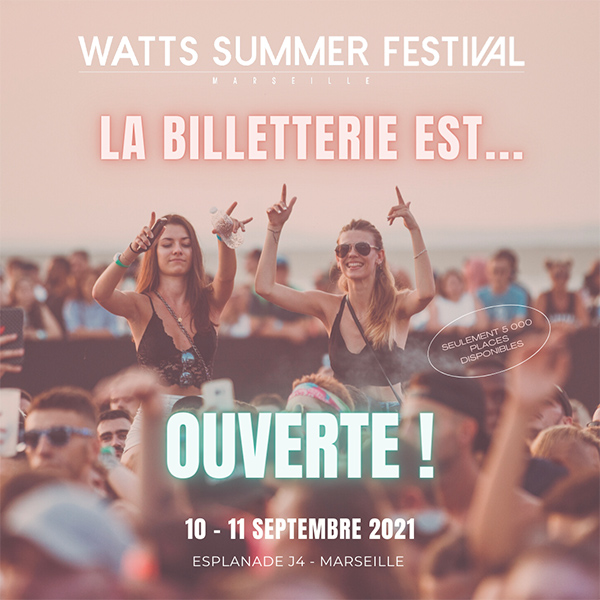 La billetterie est ouverte !