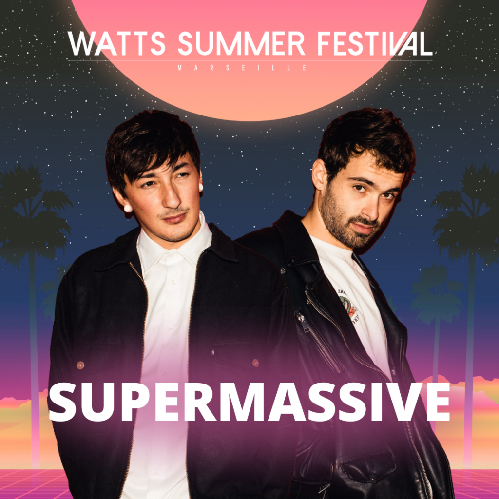 Le Duo Supermassive sera présent sur la scène du Watts Summer Festival